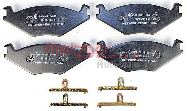 METZGER Bremsbelagsatz, Scheibenbremse